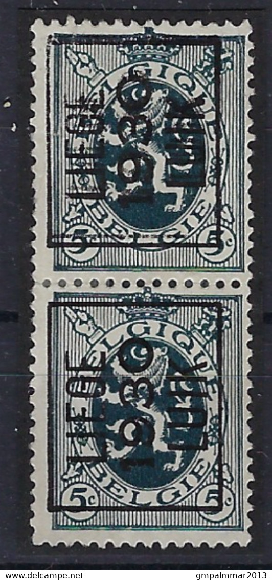 ONBEKEND / INCONNU Nr.  279  " DUBBELDRUK " Voorafgestempeld Nr. 234A LIEGE 1930 LUIK ;  Staat Zie Scan ! - Typografisch 1929-37 (Heraldieke Leeuw)