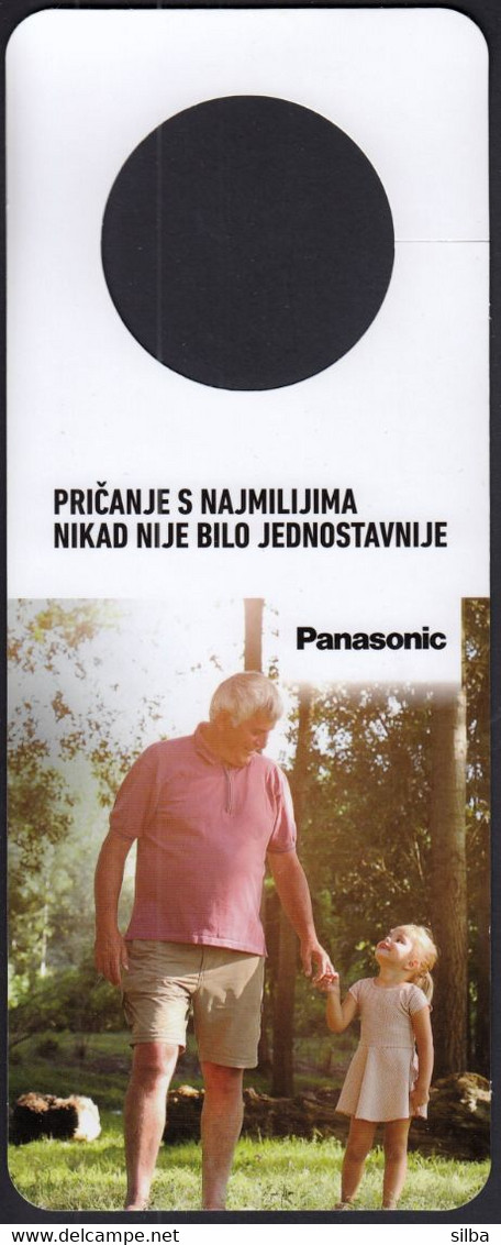 Croatia Zagreb 2019 / Panasonic KX-TU150Z / Telephony, Mobile Phone / Advertising, Door Hanger Sign Card - Telefontechnik