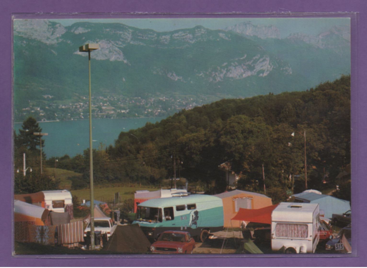 74-CPSM ANNECY - CARAVANE - TENTE - CAMPING - Annecy