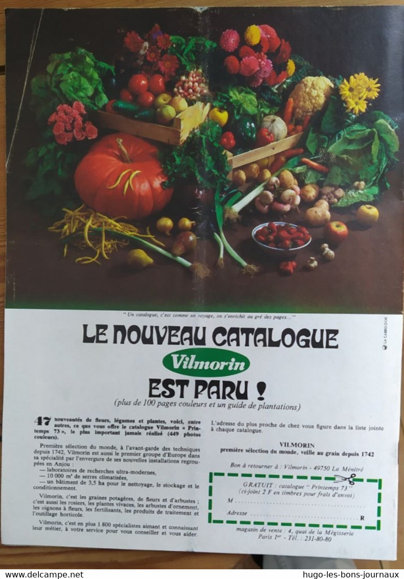 Rustica_N°162_4 Février 1973_des Arbres à Vos Initiales_la Valse Des Sécateurs - Jardinería