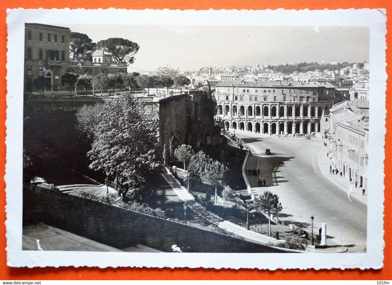 ITALIA , ROMA RUPE TARPEA E TEATRO MARCELLO , VG 1933 - Colisée