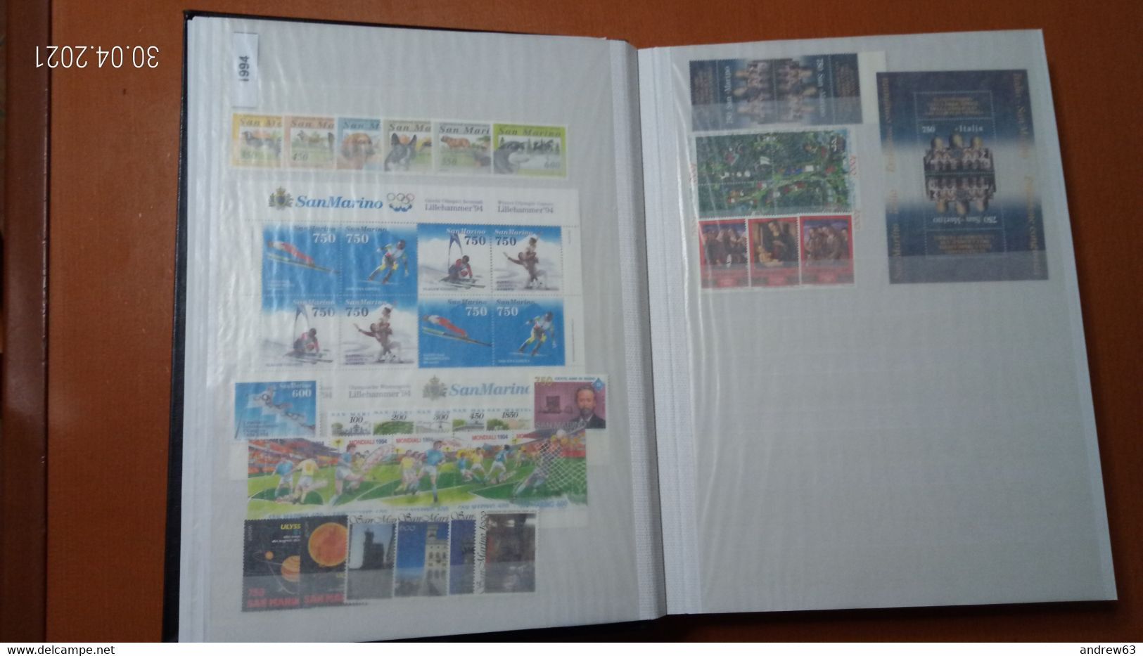 ALBUM - Collezione Di SAN MARINO Dal 1992 Al 2010 - MNH - Con BF E Libretti - Sotto Facciale Offerta Al -30% - No Fenice - Collections, Lots & Series