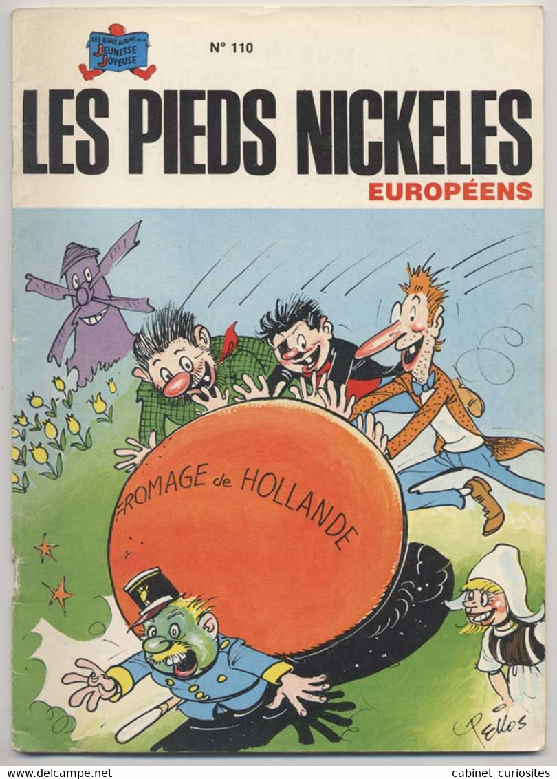 LES PIEDS NICKELÉS - Européens - N° 110 - 1980 - Pellos - EO - Édition Originale - Pieds Nickelés, Les