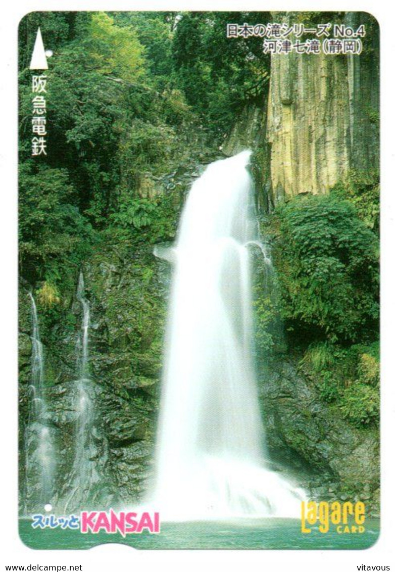 Cascade Waterfall Chute D'eau Télécarte  Japon Phonecard  (D 695) - Japan