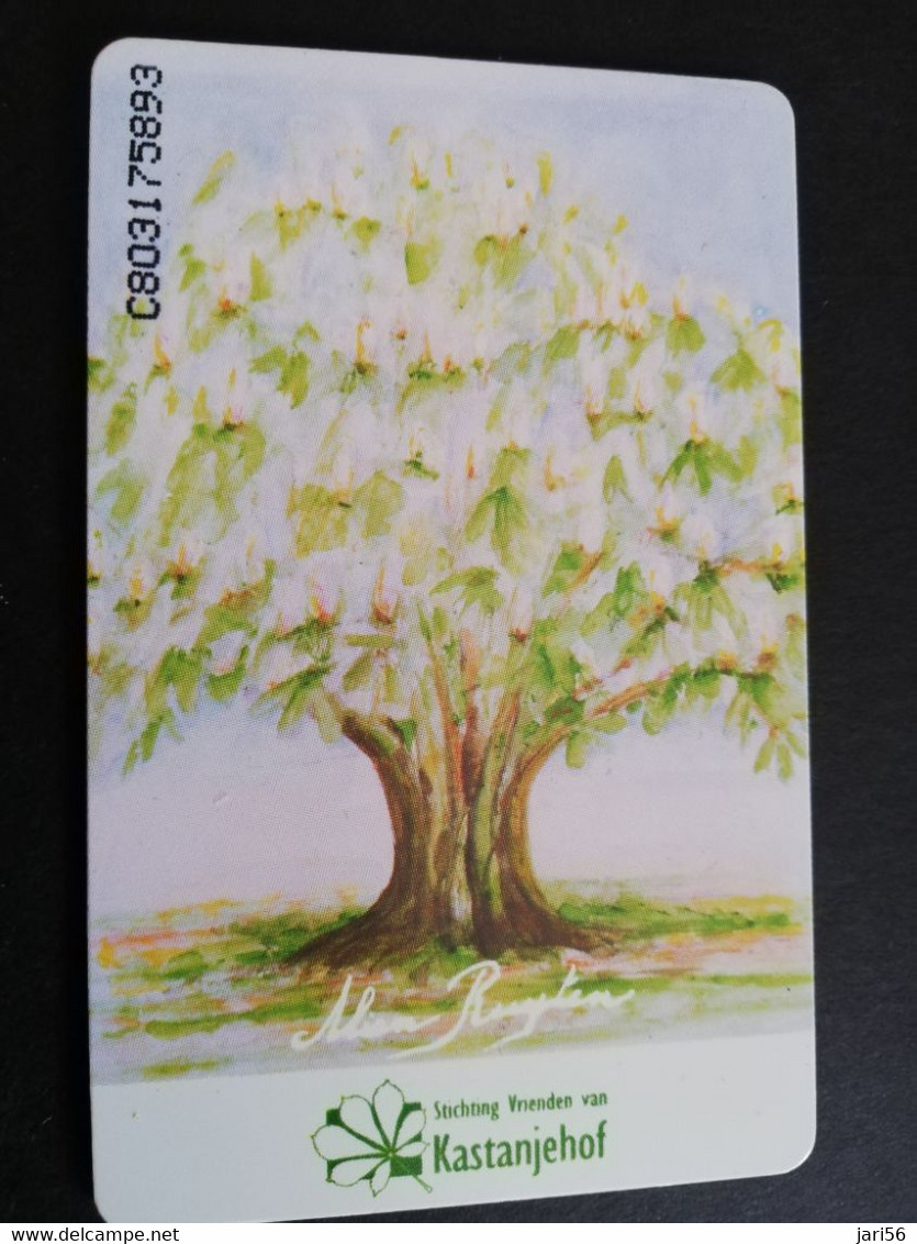 NETHERLANDS  CHIPCARD SERIE  KASTANJEHOF/TREES /4 SEASONS    NO;CKD 040.1 / 040.4  MINT CARD    ** 5430** - Sin Clasificación