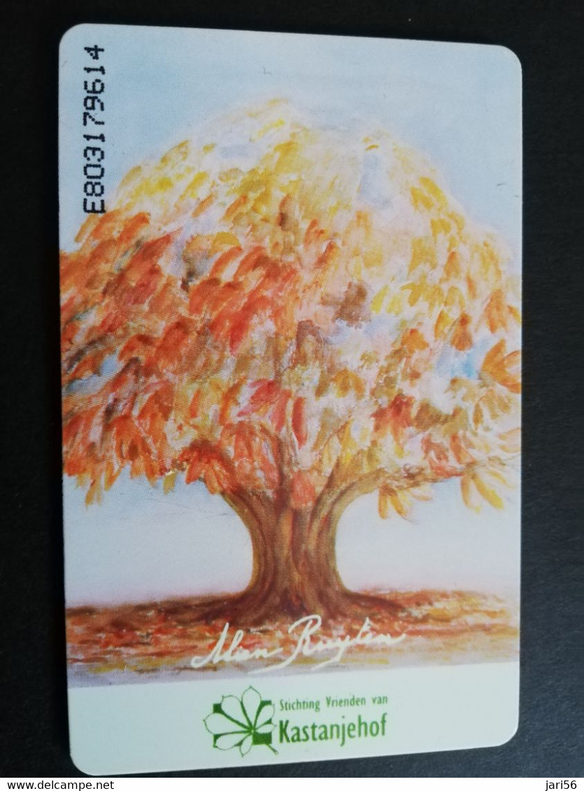 NETHERLANDS  CHIPCARD SERIE  KASTANJEHOF/TREES /4 SEASONS    NO;CKD 040.1 / 040.4  MINT CARD    ** 5430** - Sin Clasificación