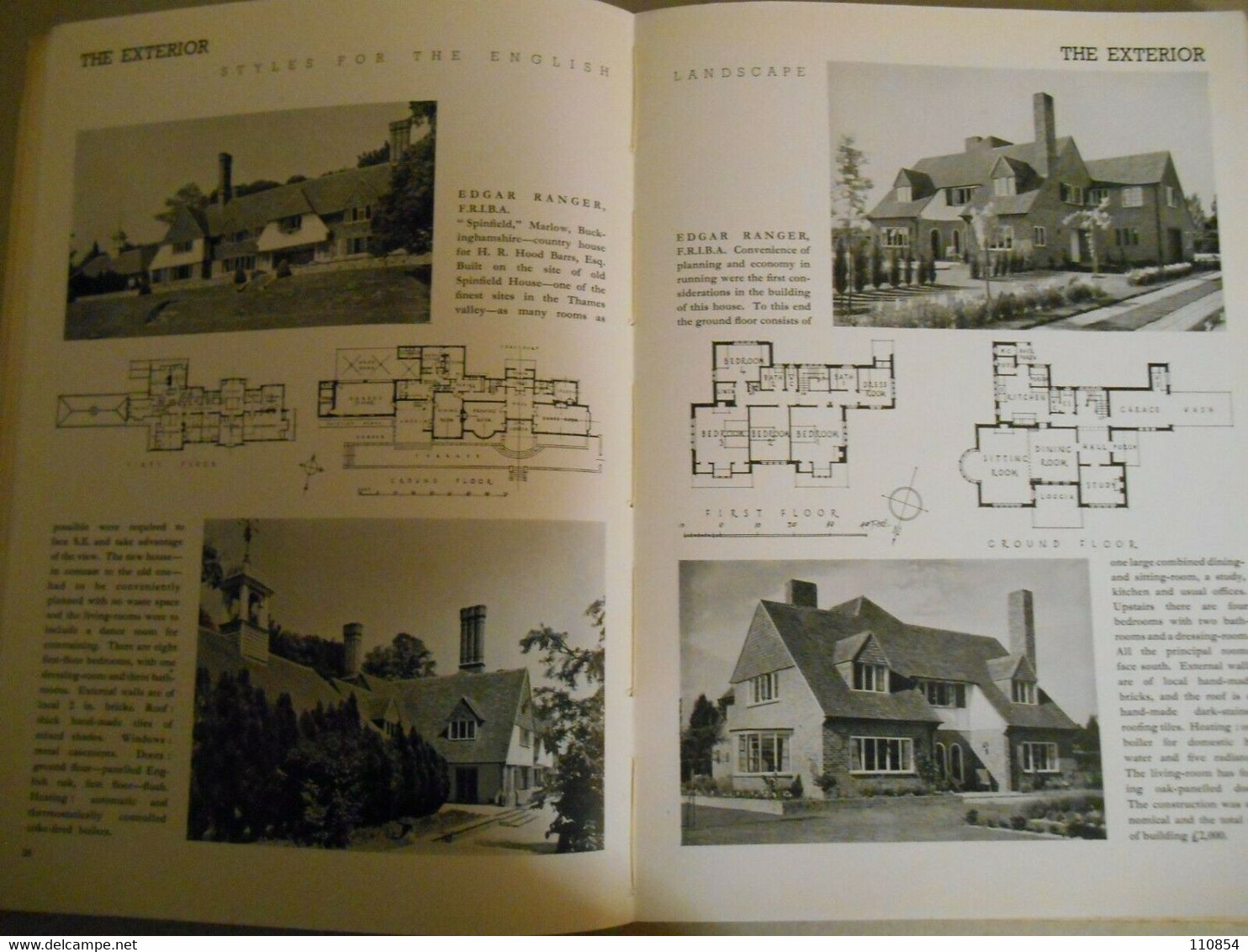 Architettura Ed Arredamento - Decorative Art 1940 -London - New York - Architecture