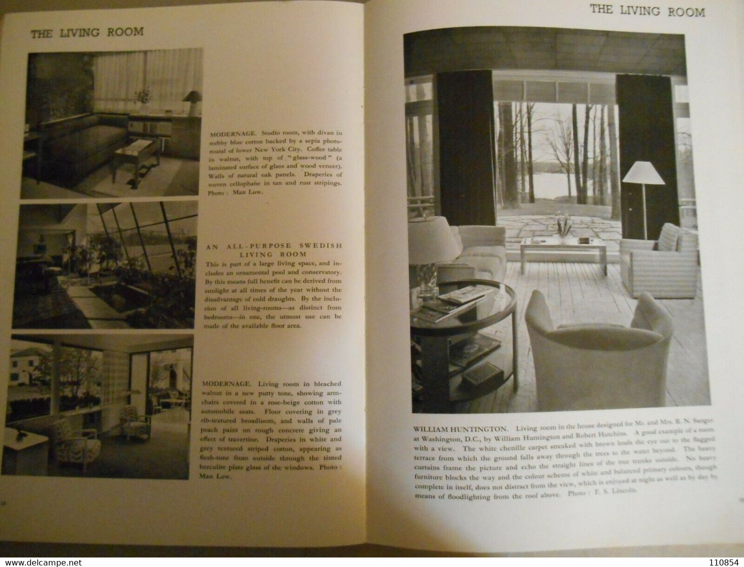 Architettura Ed Arredamento - Decorative Art 1940 -London - New York - Architettura