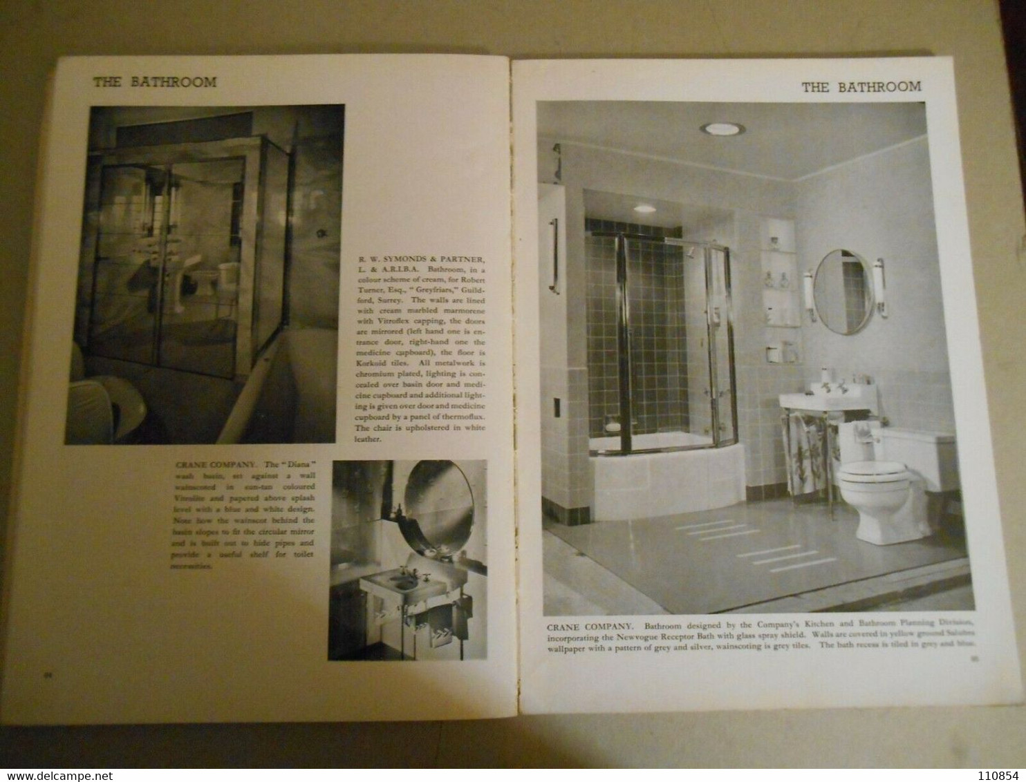 Architettura ed Arredamento - Decorative Art 1940 -London - New York