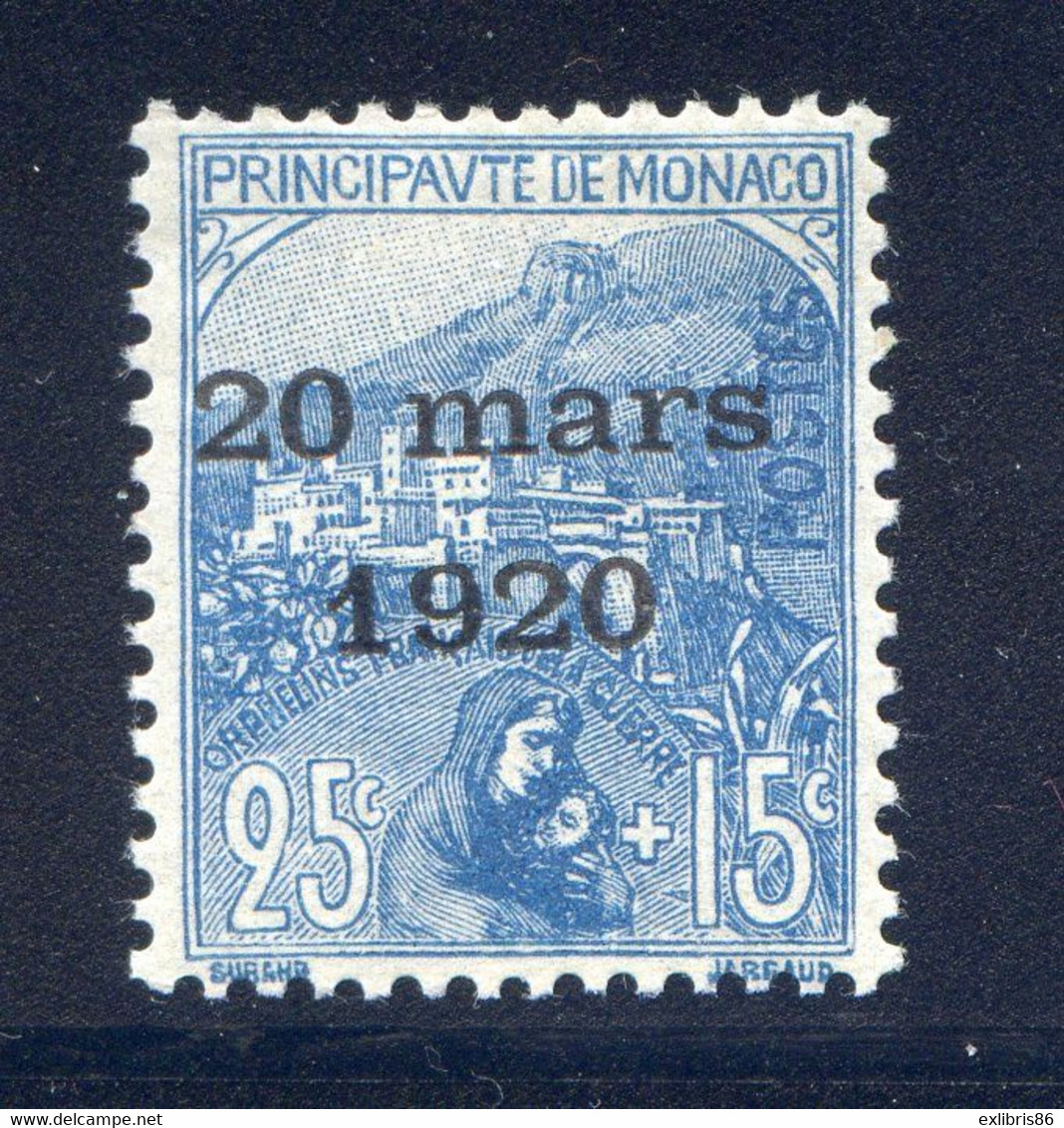 TIMBRES MONACO REF010521LI, Timbre N° 40, Charnière, Cote 15 € - Other & Unclassified