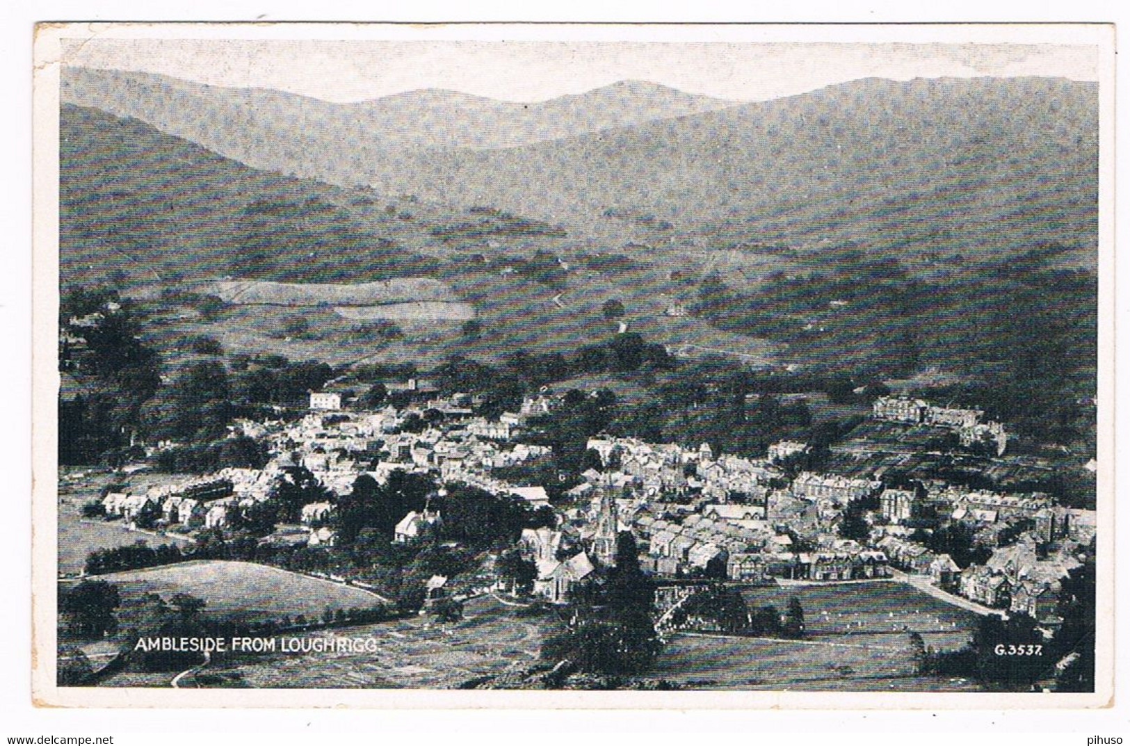 UK-3550   AMBLESIDE : From Loughrigg - Ambleside