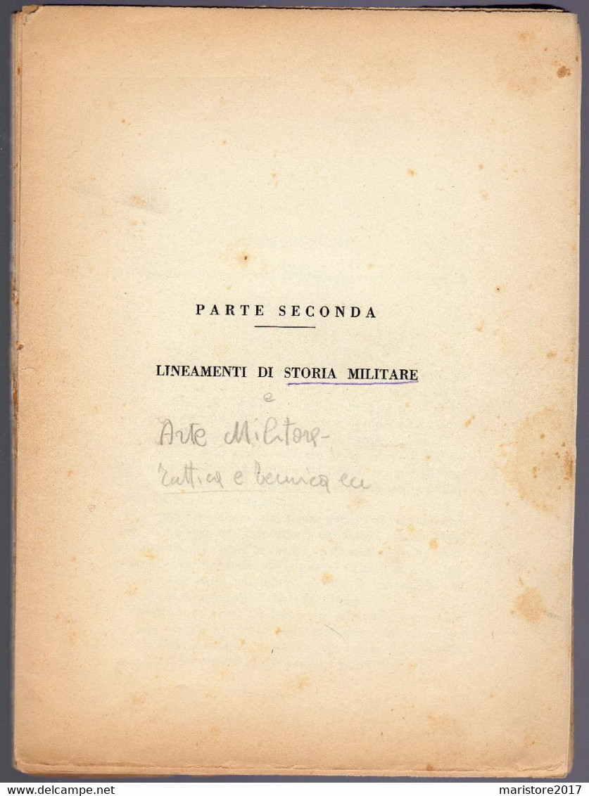 Estratto Pagine Libro Elementi Di Cultura Militare-Tattica ,tecnica Strategia Mappe Esercito-Tactics, Technique Military - War 1914-18