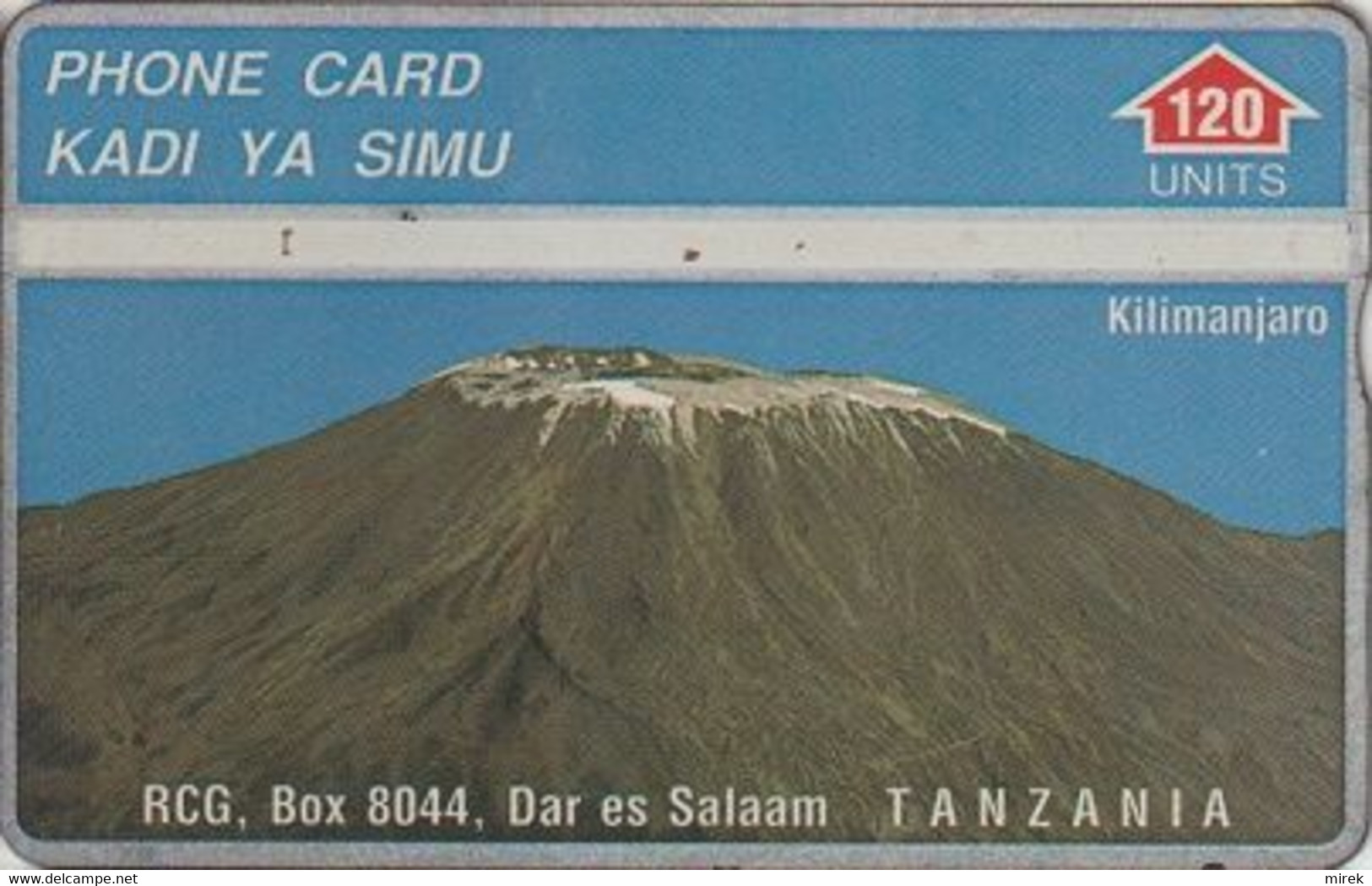 417/ Tanzania; P2. Mount Kilimanjaro, 120 Ut., CP 402A - Tansania