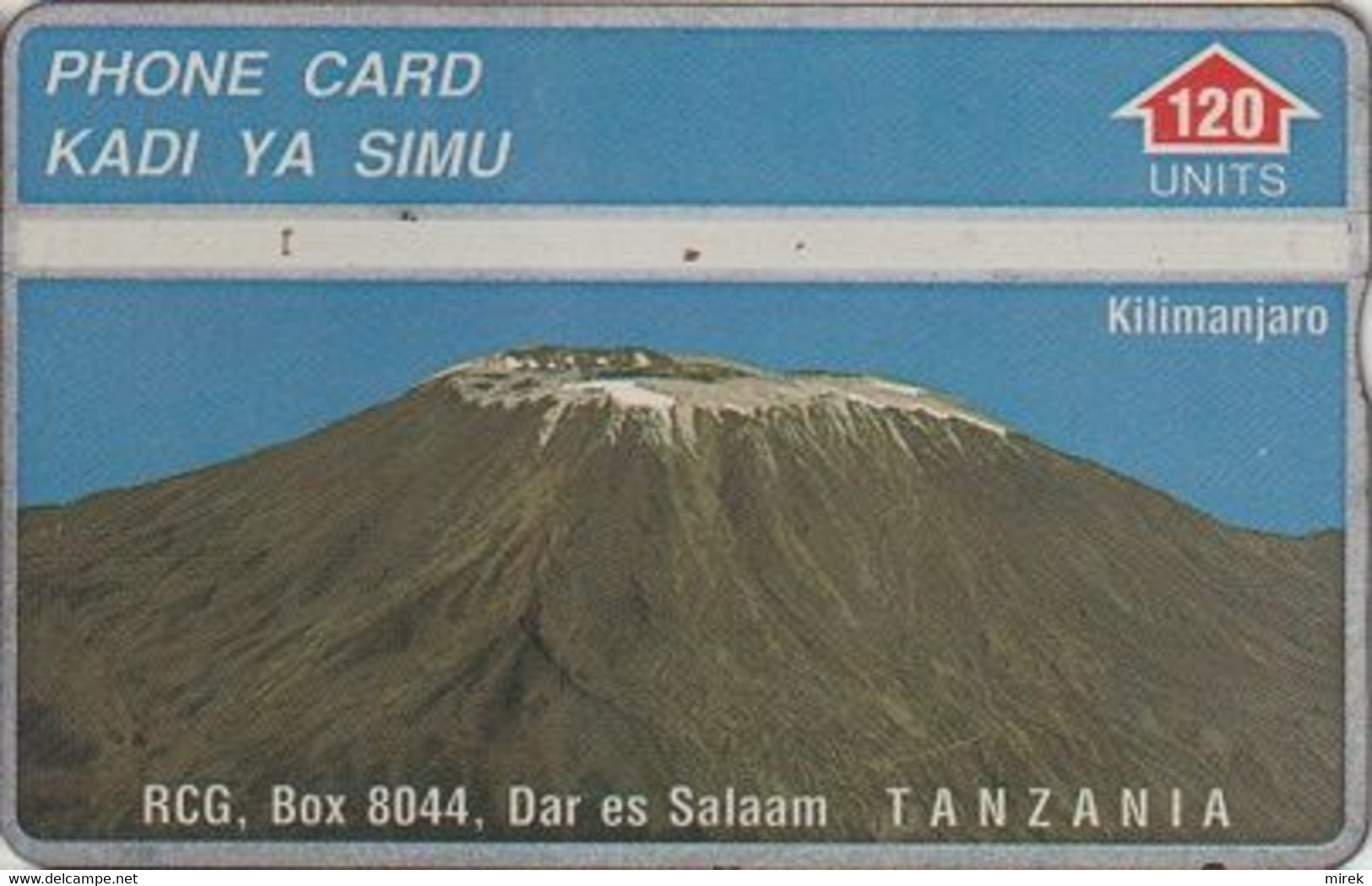 417/ Tanzania; P2. Mount Kilimanjaro, 120 Ut., CP 402A - Tanzanie