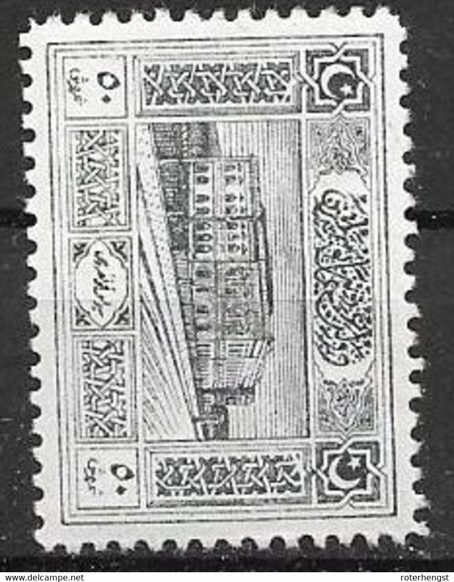 Turkey 1922 10 Euros Mh * For 15 % - Unused Stamps