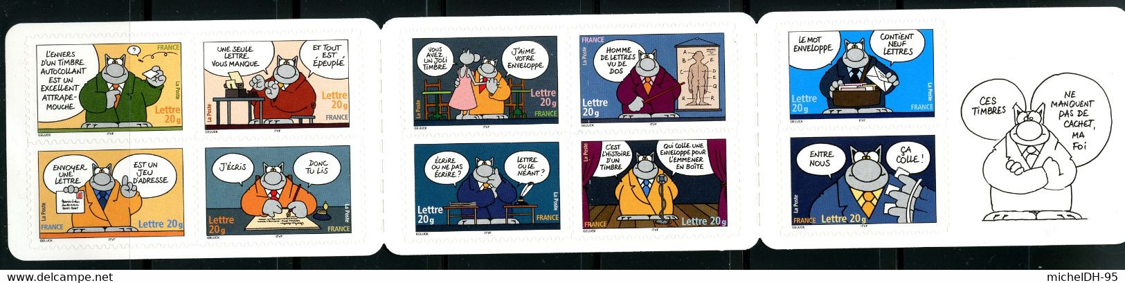 France - 2005 - Autoadhésifs  Carnet Sourires Le Chat De P Geluck - NEUF - No BC3825 Ou BC56 - Cote 23,00 € - Other & Unclassified