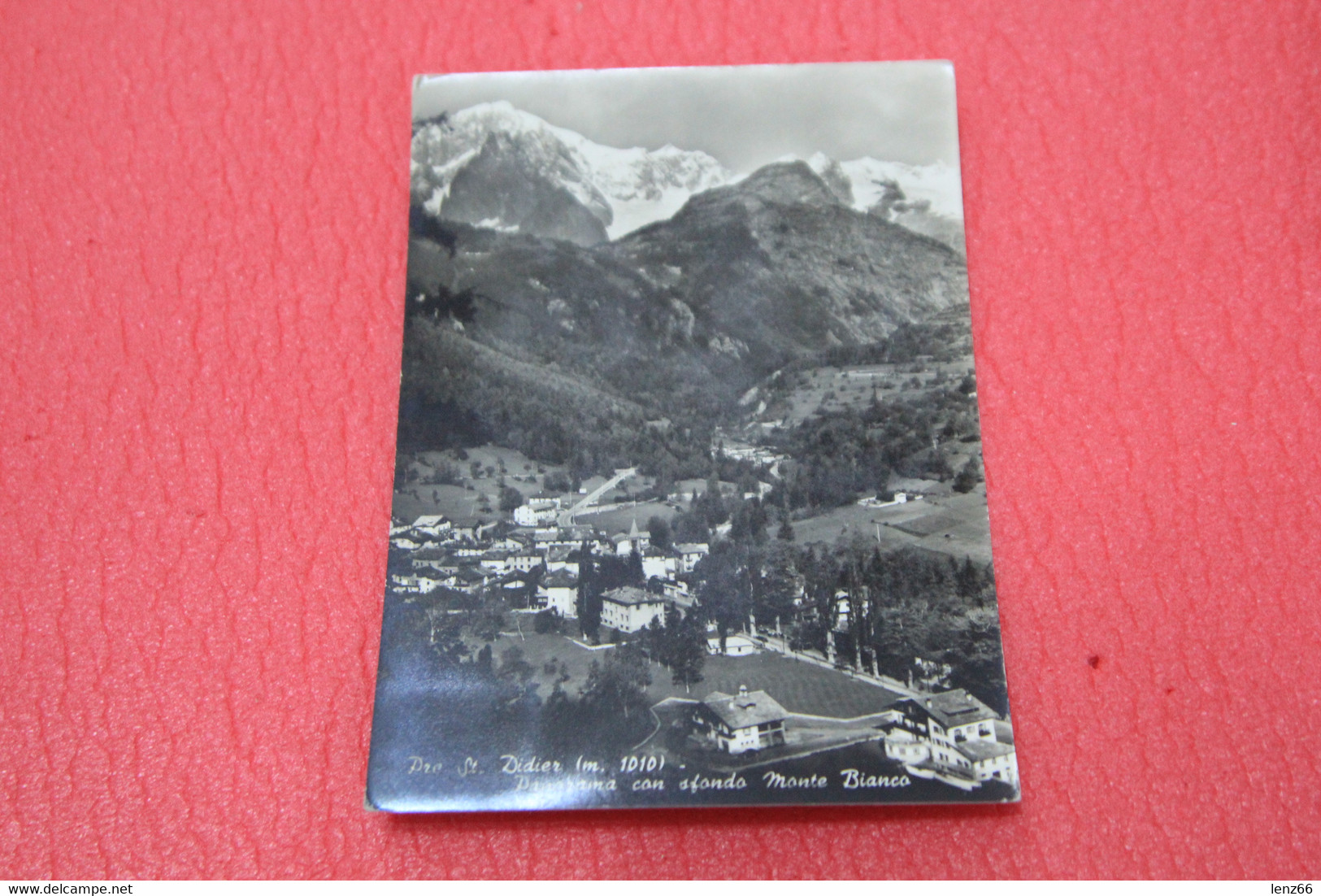 Aosta Prè St. Didier Hotel Veduta Aerea 1961 - Autres & Non Classés