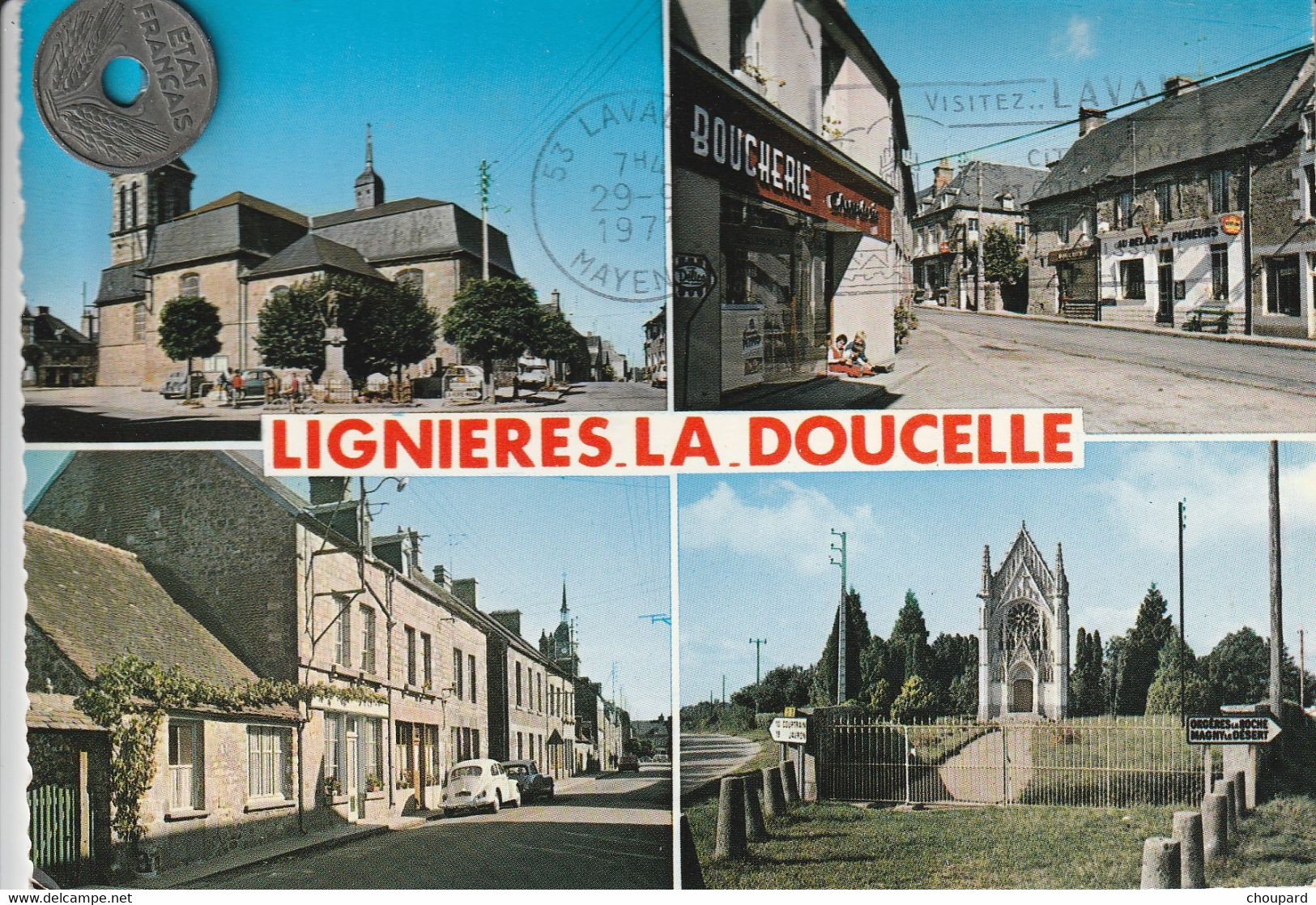 53 - Carte Postale Moderne De Lignières La Doucelle     Multi Vues - Sainte Suzanne