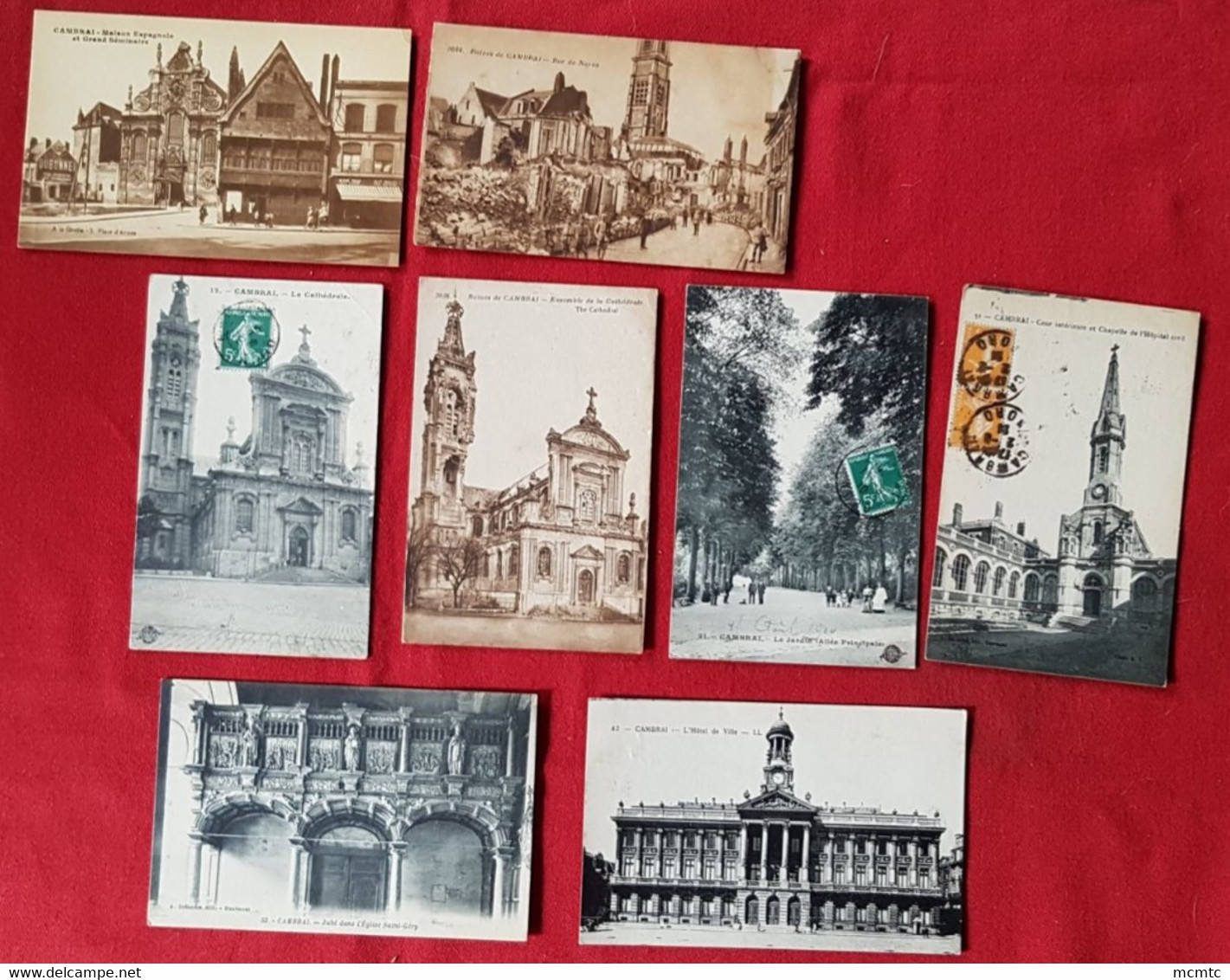 8 Cartes -  Cambrai   - Nord - (59) - Cambrai