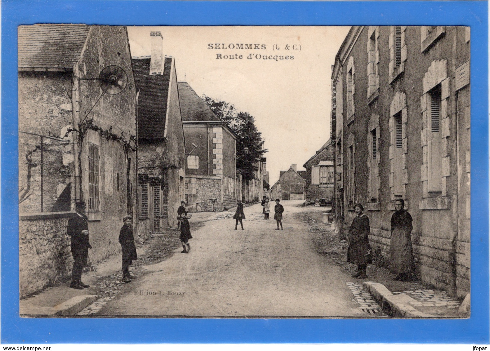 41 LOIR ET CHER - SELOMMES Route D'Ouques (voir Description) - Selommes