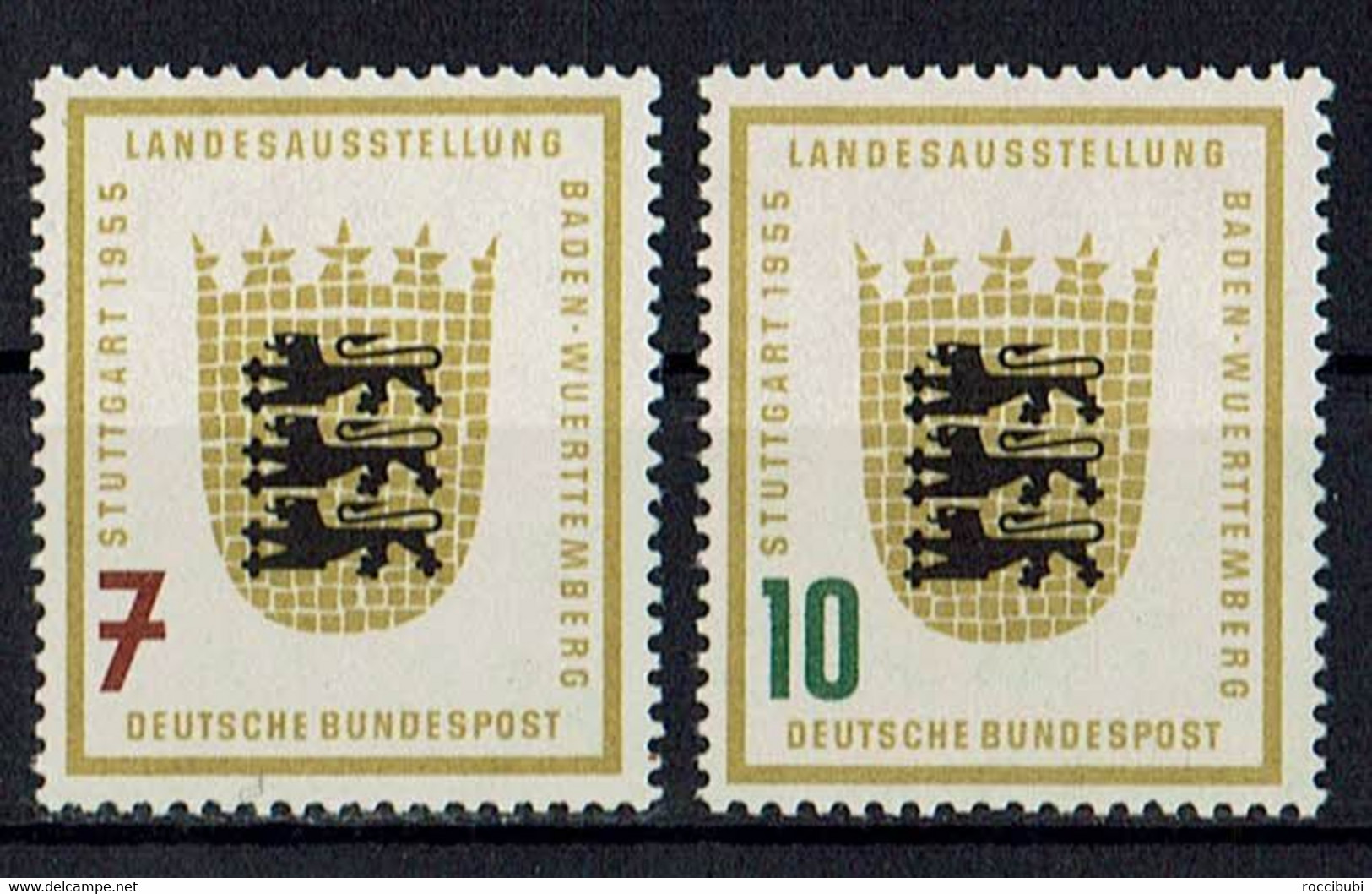 BRD 1955 // 212/213 ** Landesausstellung Baden-Württemberg - Ungebraucht
