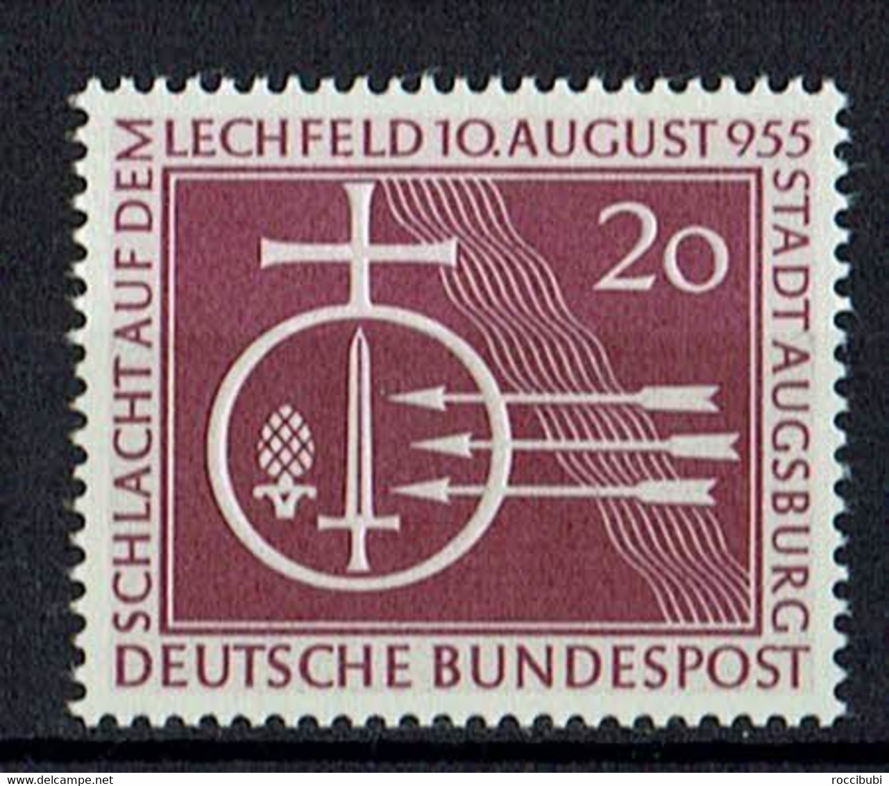 BRD 1955 // 216 ** Lechfeld - Ungebraucht