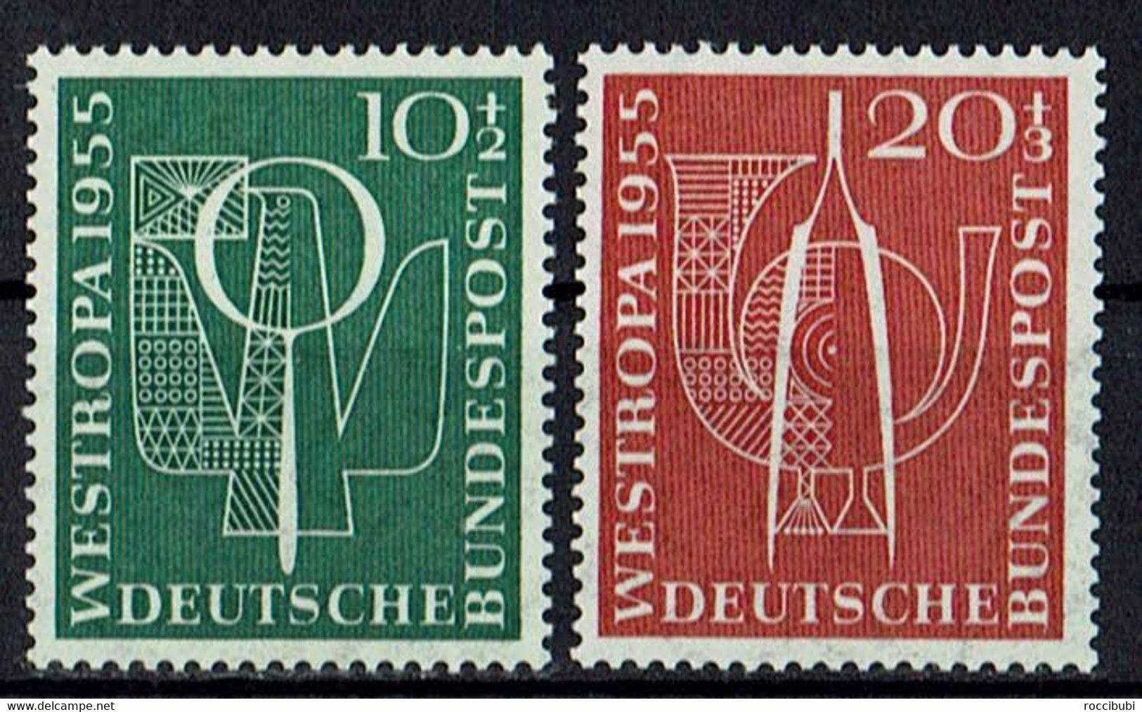 BRD 1955 // 217/218 ** Int. Briefmarkenausstellung - Ungebraucht