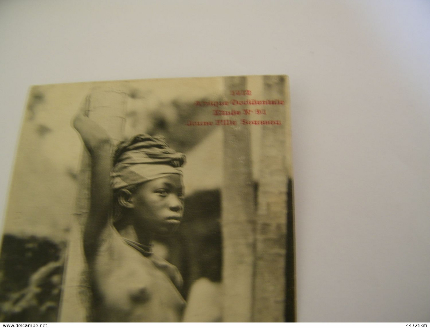 CPA - Afrique - Etude N° 91 - Jeune Fille Soussou - Seins Nus - 1910 - SUP - (EV 36) - Guinée
