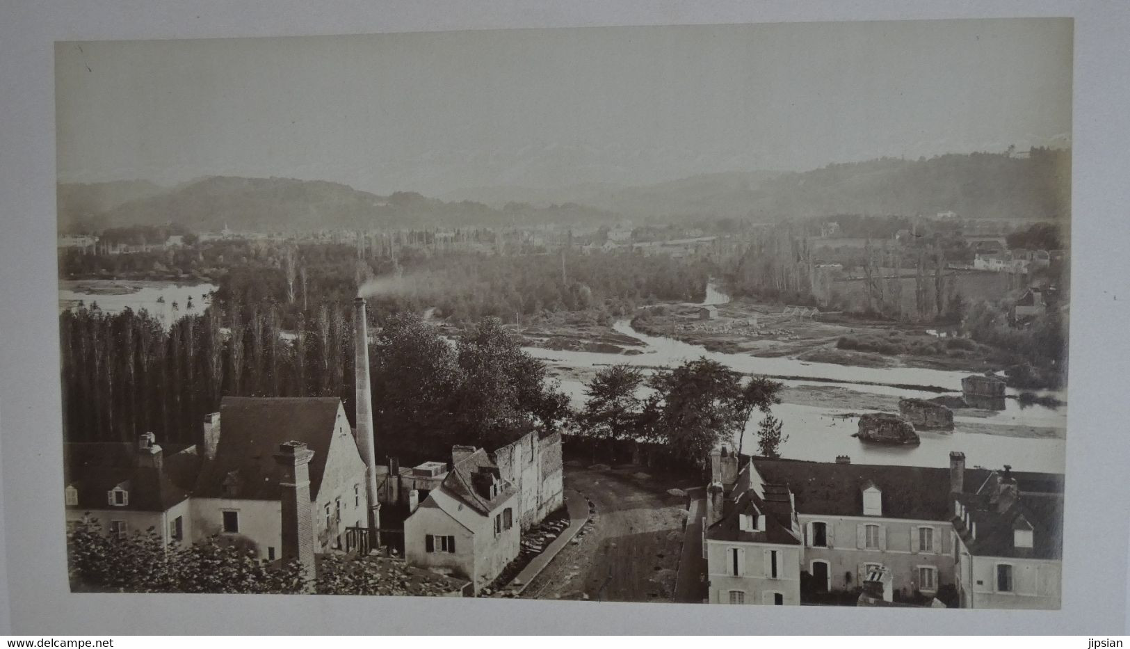 Souvenir de Pau lot de 8 grandes photographies originales albuminées c 1870/80 par Louis Lafon  ................. Z2