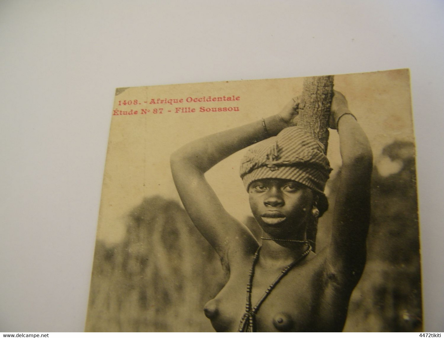 CPA - Afrique - Etude N° 87 - Fille Soussou - Seins Nus - 1910 - SUP - (EV 40) - Guinée
