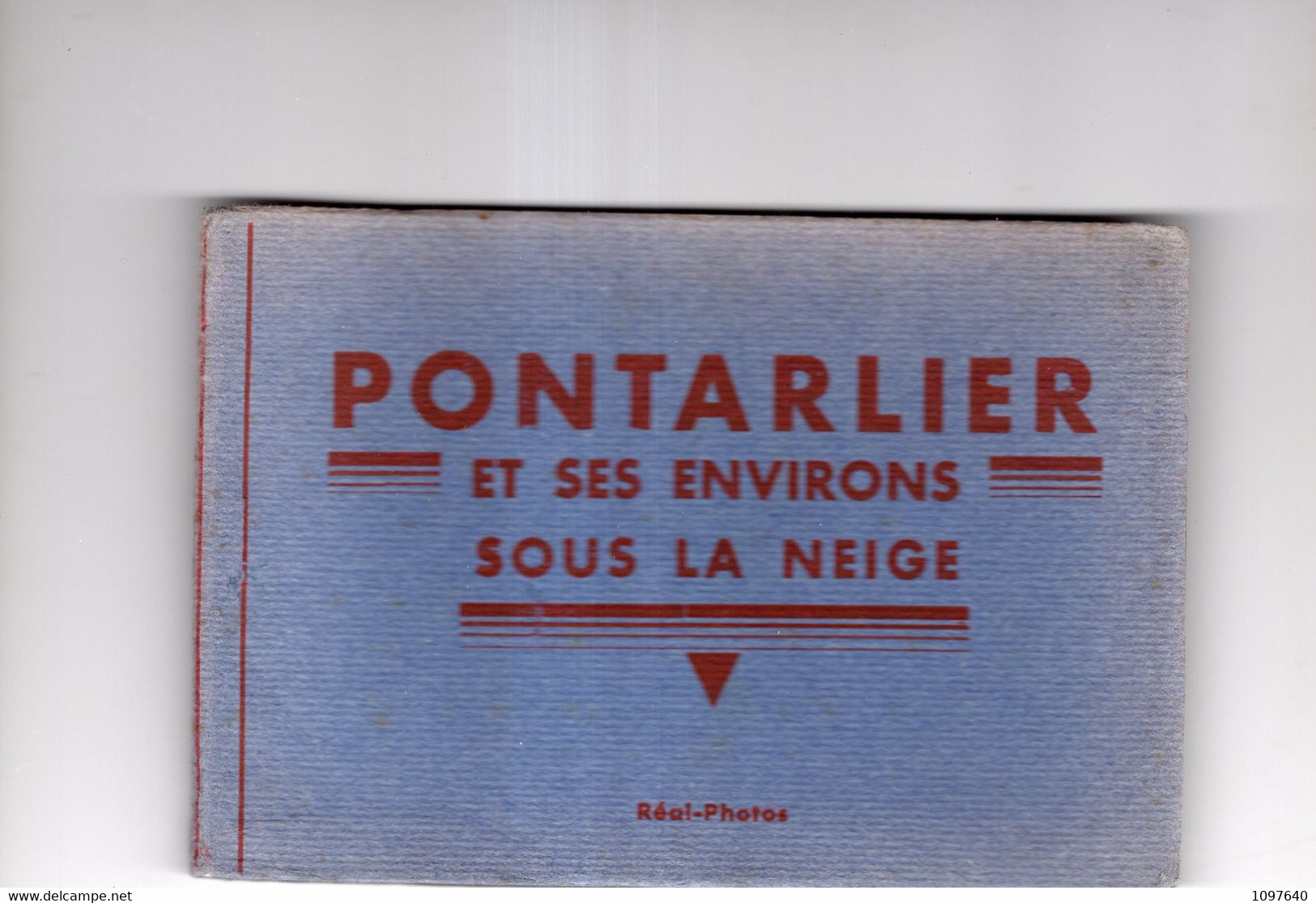 PONTARLIER Et Ses Environs Sous La Neige. Carnet De 12 Cartes - Pontarlier