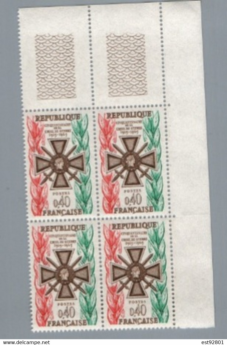 FRANCE 1965 - Yv 1452 - Bloc De 4 Neuf** - Nuevos