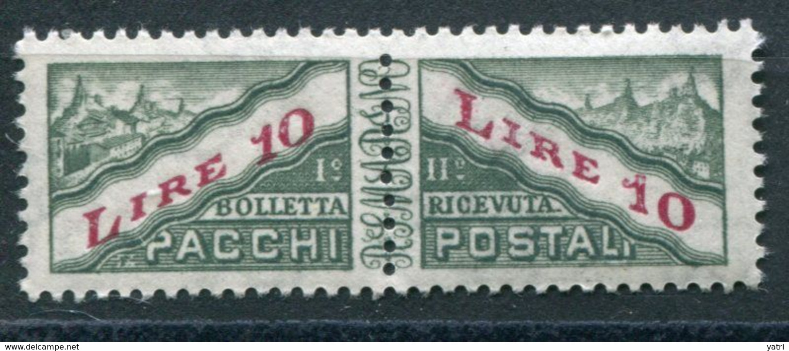 Repubblica Di San Marino  -  1965 -- 10 Lire Pacchi  Sass. 42 ** MNH - Paquetes Postales