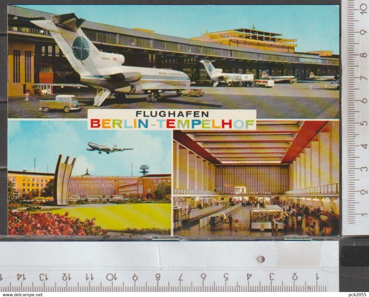 Berlin Flughafen Tempelhof (AK 2130)günstige Versandkosten - Tempelhof