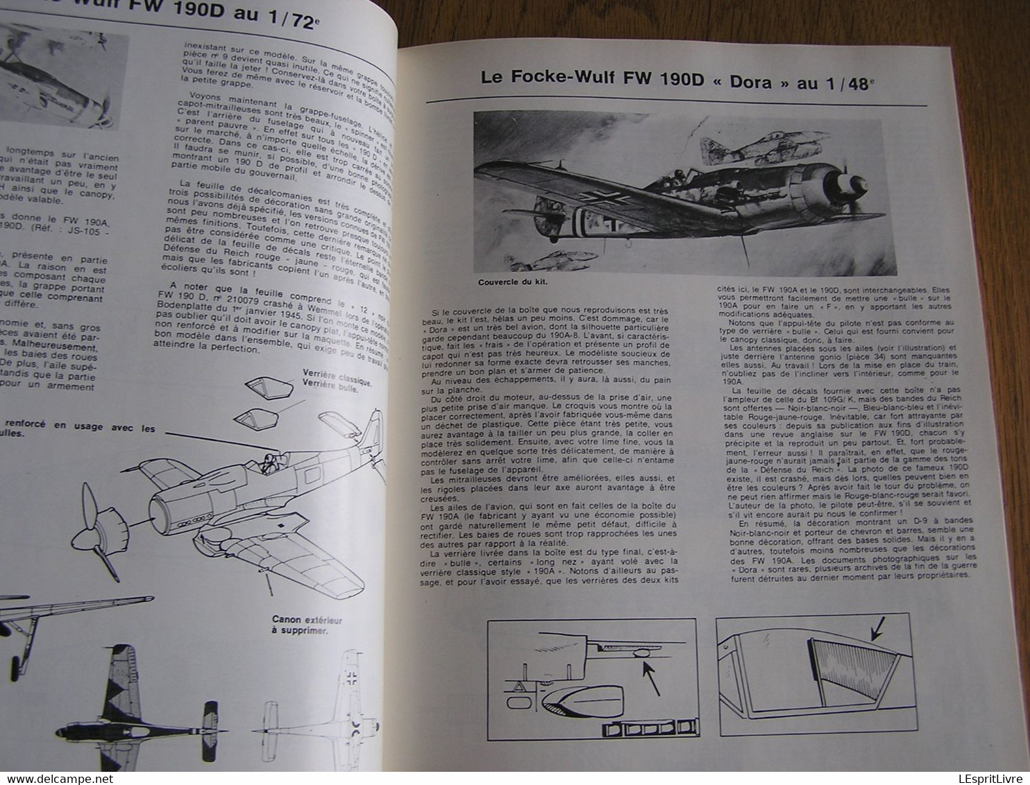 LES MORDUS DU MODELISME N° 7 Messerschmitt FW Luftwaffe Guerre 40 45 Maquette Avion Camouflage Marque Marking Aviation - Modellbau