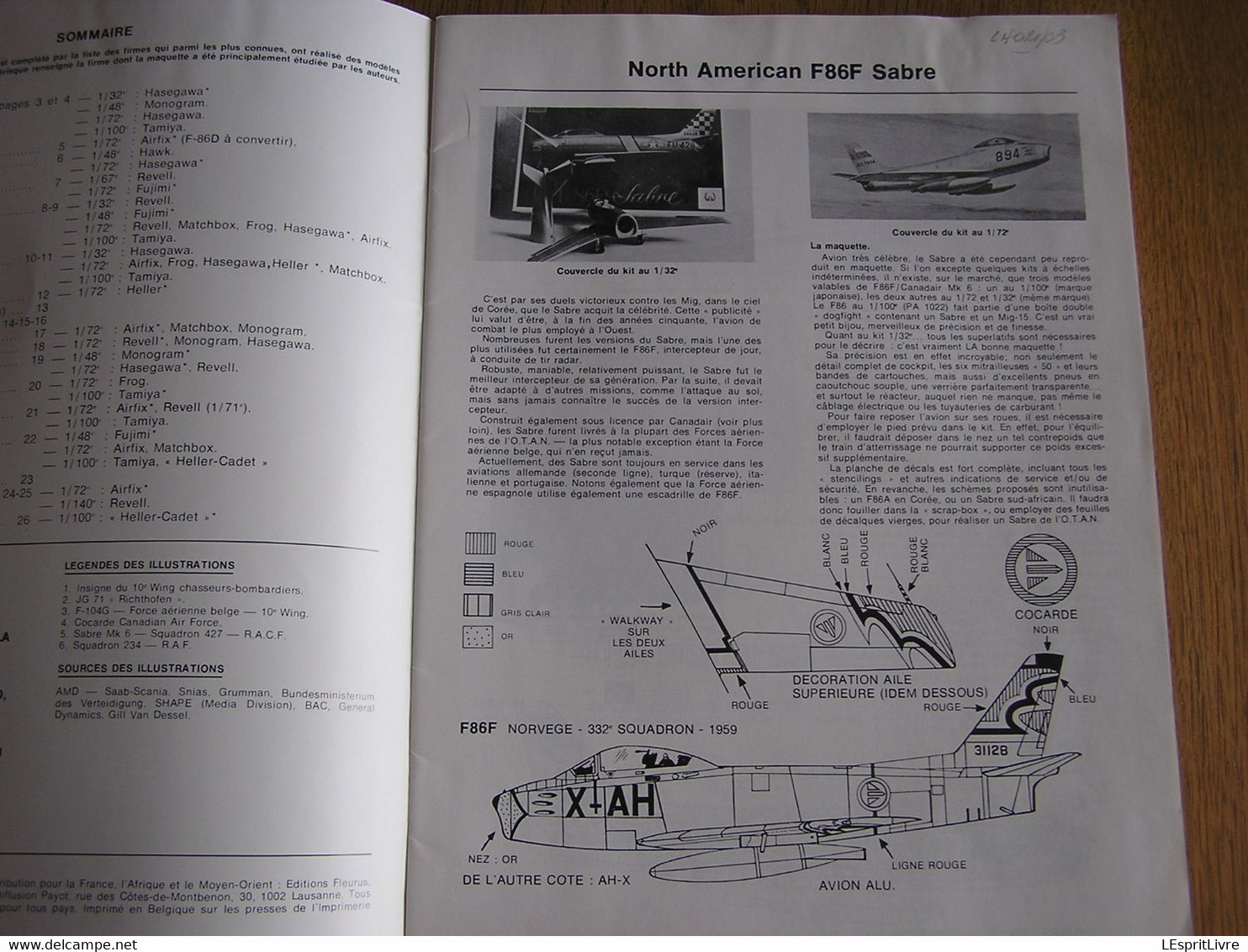 LES MORDUS DU MODELISME N° 8 Les Avions De L'OTAN RAF CAF Guerre 40 45 Maquette Avion Camouflage Marque Marking Aviation - Modellbau