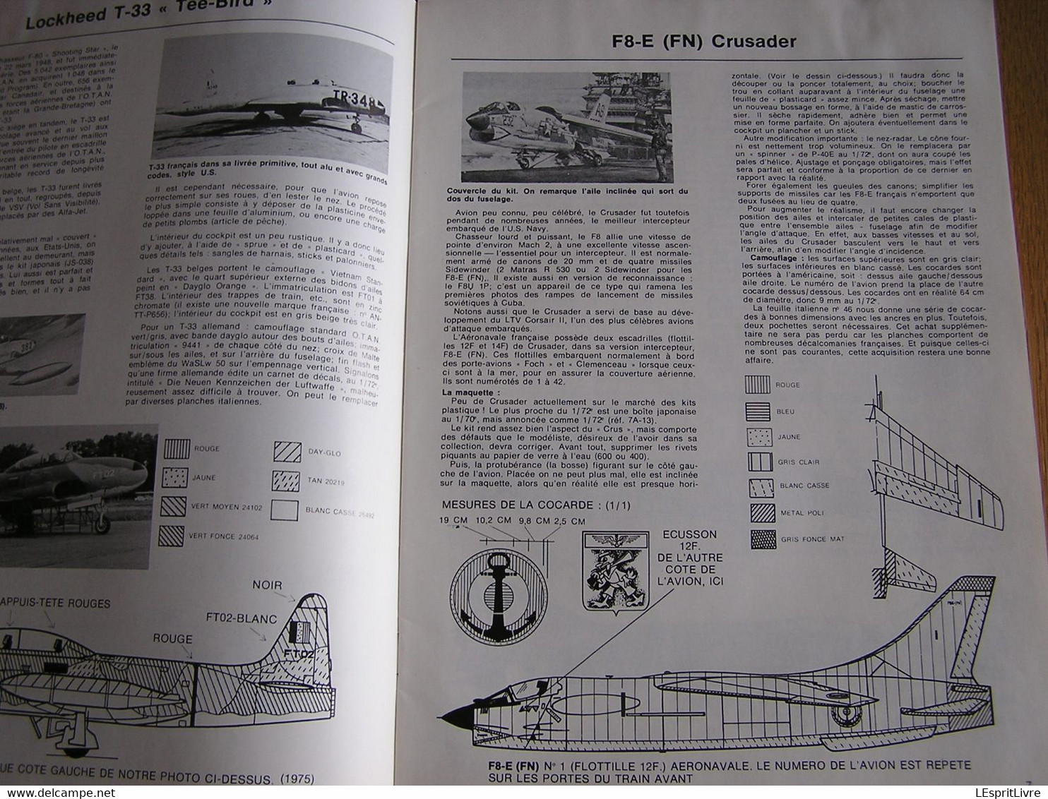 LES MORDUS DU MODELISME N° 8 Les Avions De L'OTAN RAF CAF Guerre 40 45 Maquette Avion Camouflage Marque Marking Aviation - Modellismo