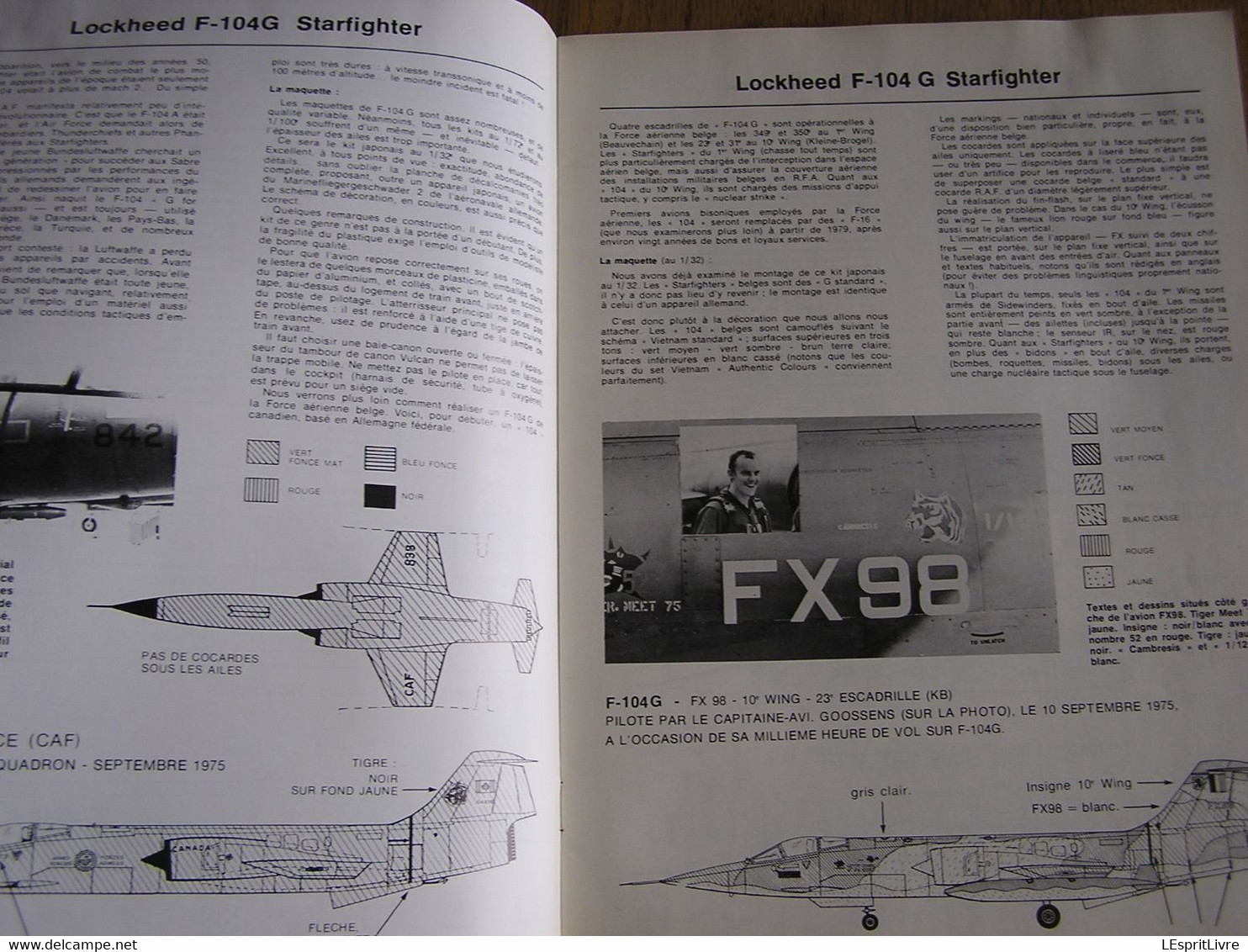 LES MORDUS DU MODELISME N° 8 Les Avions De L'OTAN RAF CAF Guerre 40 45 Maquette Avion Camouflage Marque Marking Aviation - Modellismo