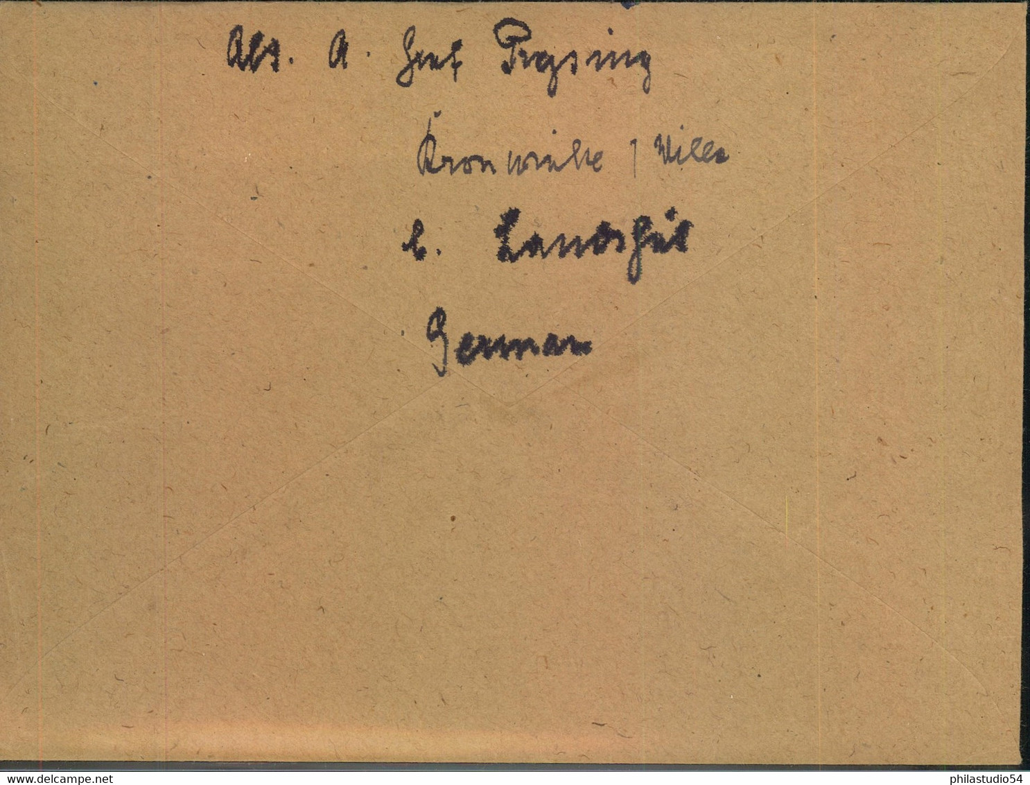 1948, 22.6., 10-fach-Frankatur Mit 6-mal 40 Pfg. Arbeiter Ab "KRONWINKL über LANDSHUT (BAY) - 954 (6) - Sonstige & Ohne Zuordnung