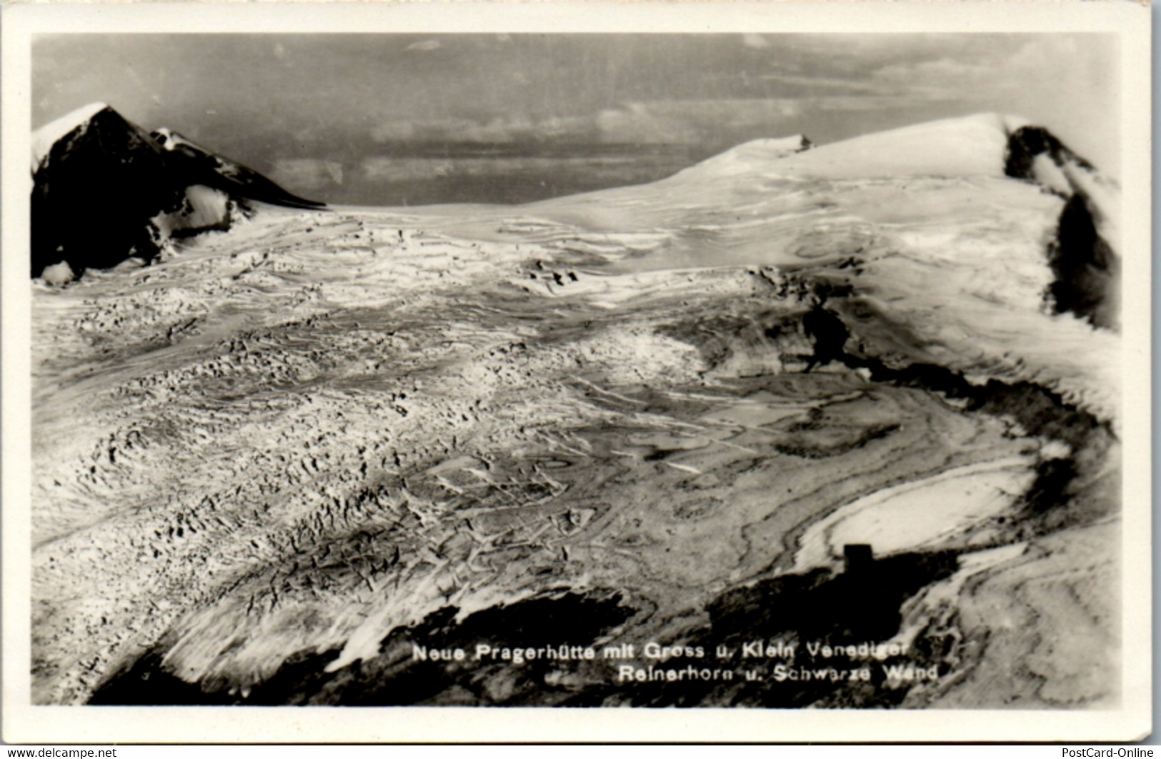 9751 - Tirol - Neue Pragerhütte Mit Groß U. Klein Venediger , Reinerhorn U. Schwarze Wand - Nicht Gelaufen - Matrei In Osttirol