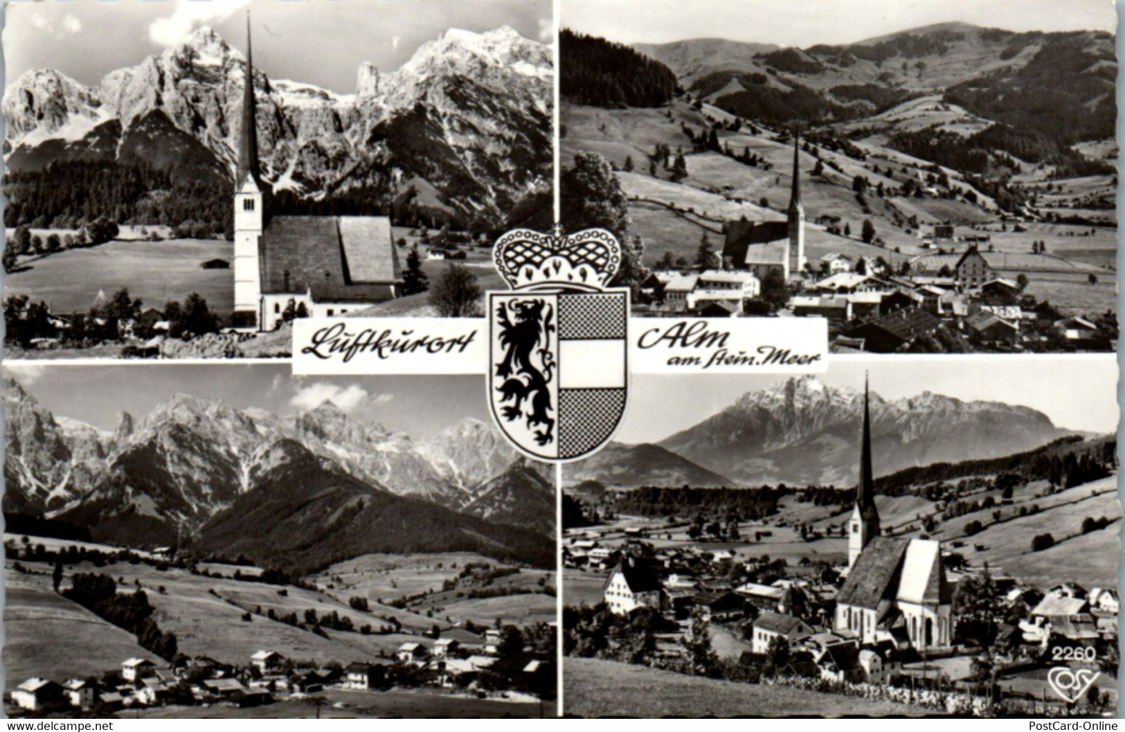 9820 - Salzburg - Maria Alm Am Steinernen Meer , Mehrbildkarte - Gelaufen 1962 - Maria Alm