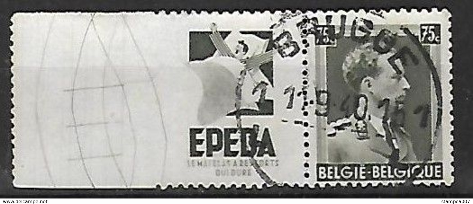 OCB Nr PU109 Epeda - Centrale Stempel Brugge Pub Reclame - Other & Unclassified