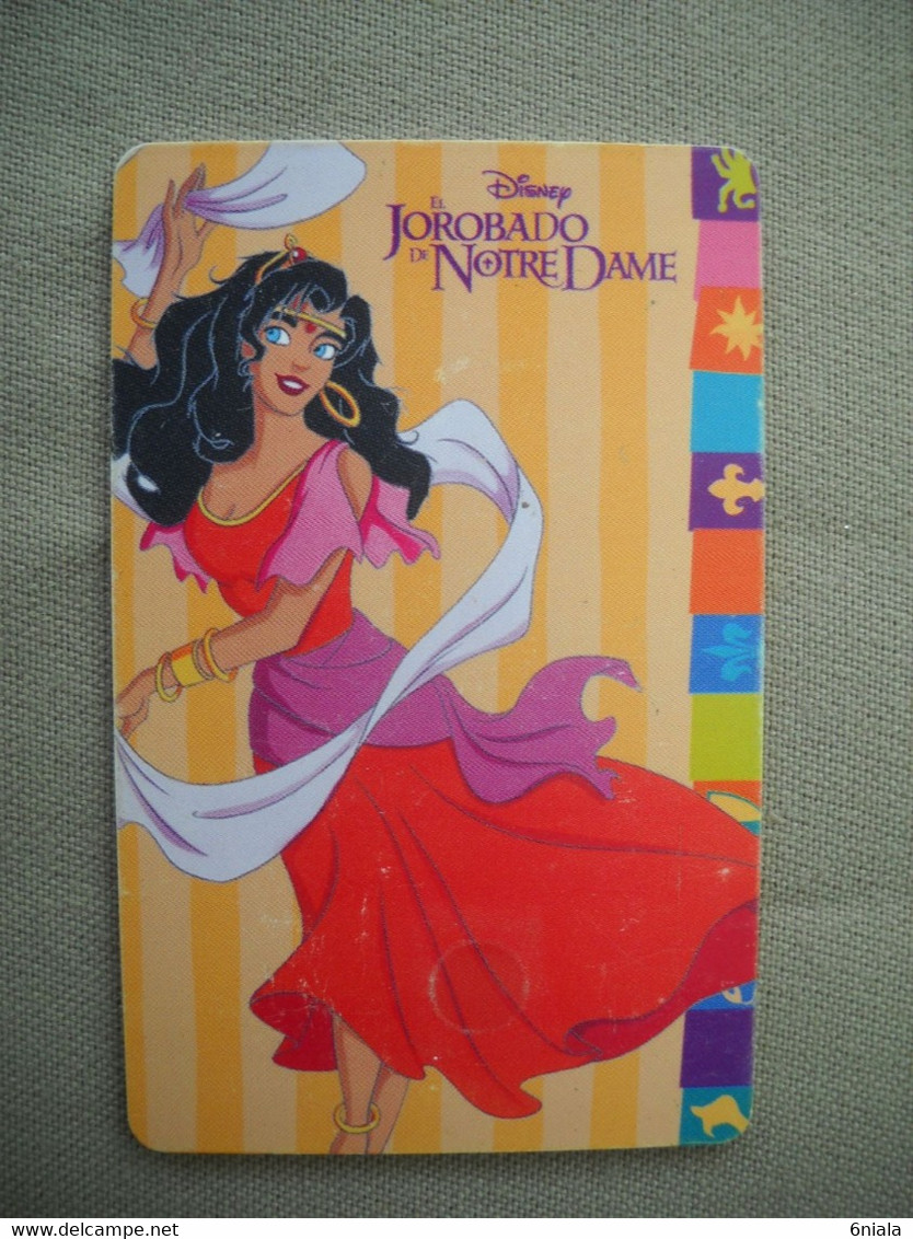 6997 Télécarte Collection JAROBADO  BOSSU DE NOTRE DAME Disney  ARGENTINE    ( Recto Verso)  Carte Téléphonique - Disney