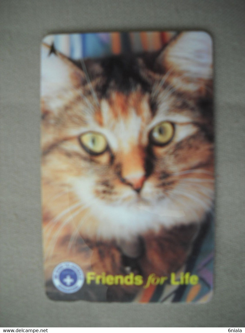 7007 Télécarte Collection CHAT  Friends For Life  ( Recto Verso)  Carte Téléphonique - Cats