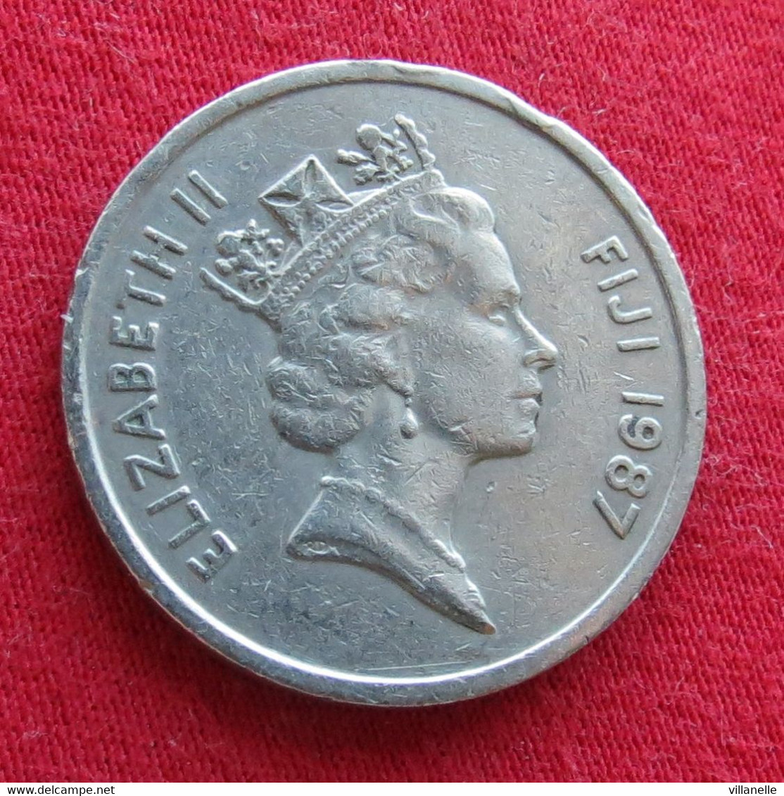 Fiji 20 Cents 1987 KM# 53 *V - Fiji
