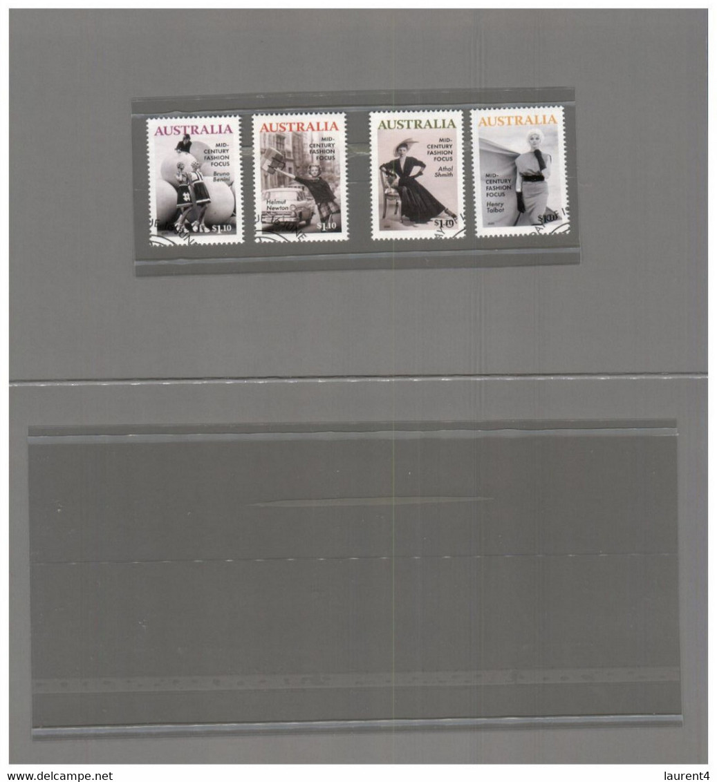 (OO 26) Australia Presentation Stamp Pack - Mid-Century Fashio Focus (with 4 Used Stamps) - Presentation Packs