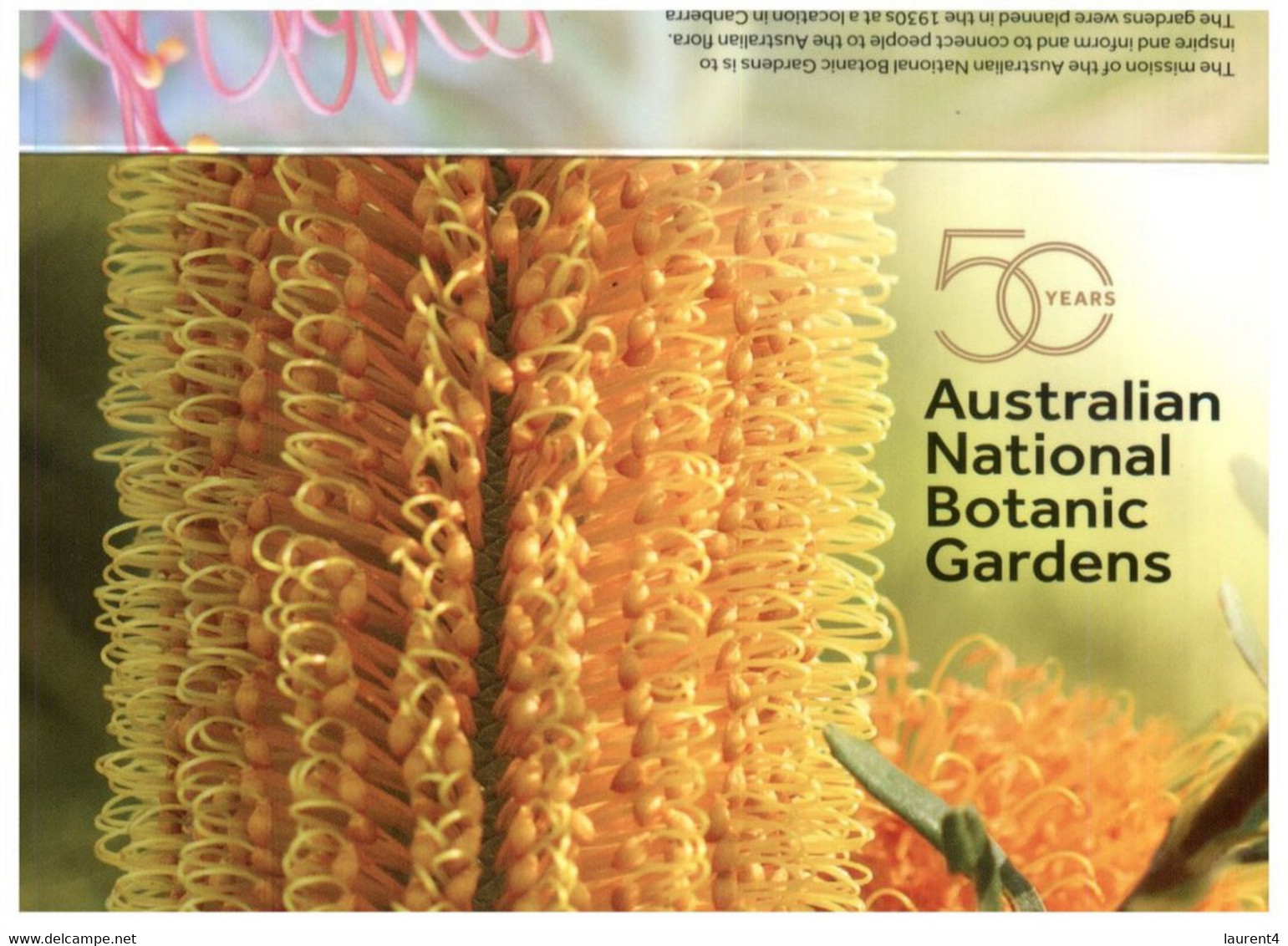 (OO 26) Australia Presentation Stamp Pack - Australian National Botanic Gardens (with 4 Used Stamps) - Presentation Packs