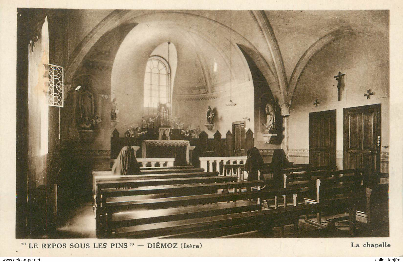 CPA FRANCE 38 " Diémoz, La Chapelle" - Diémoz