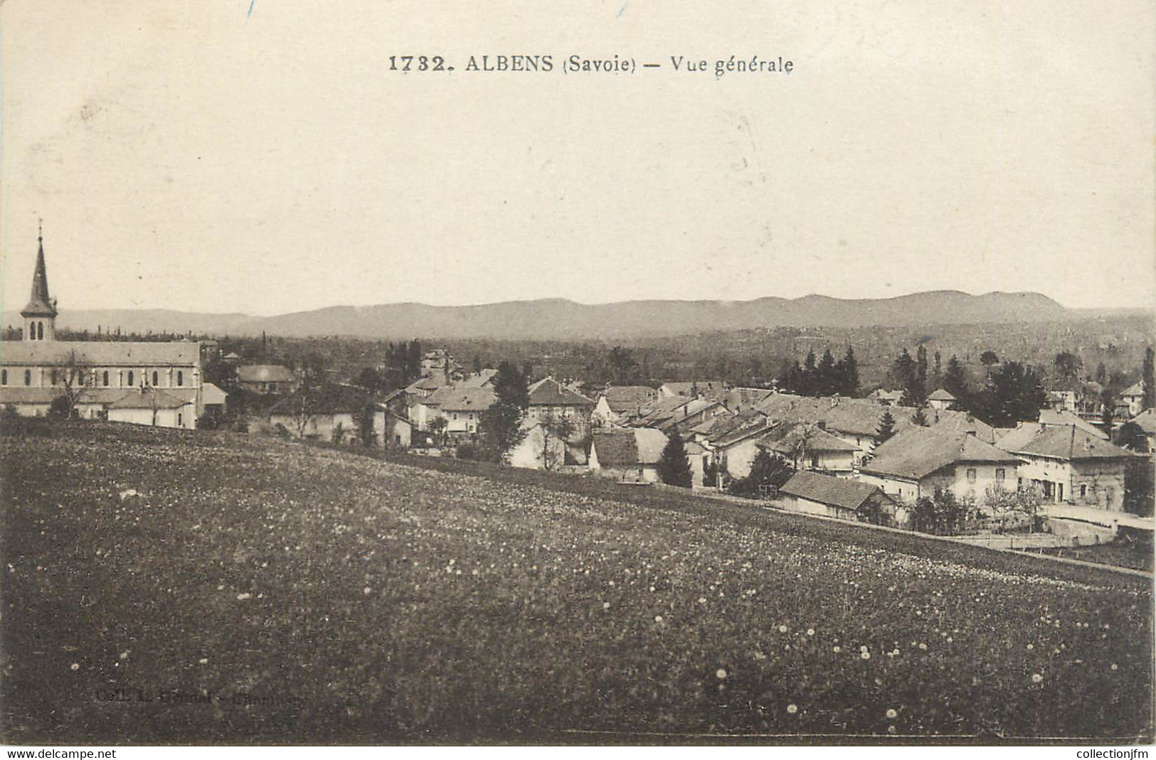 CPA FRANCE 73 "Albens, Vue Générale" - Albens