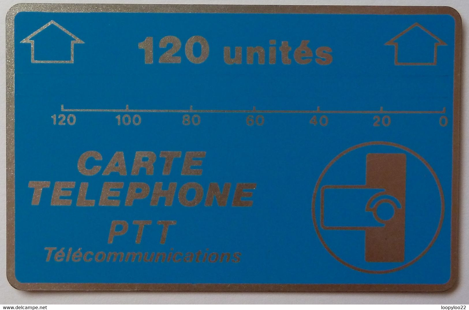 FRANCE - Landis & Gyr - 120 Unites - F5 - Carte Telephone PTT - VF Used - Phonecards: Internal Use